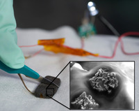 Self-healing artificial skin